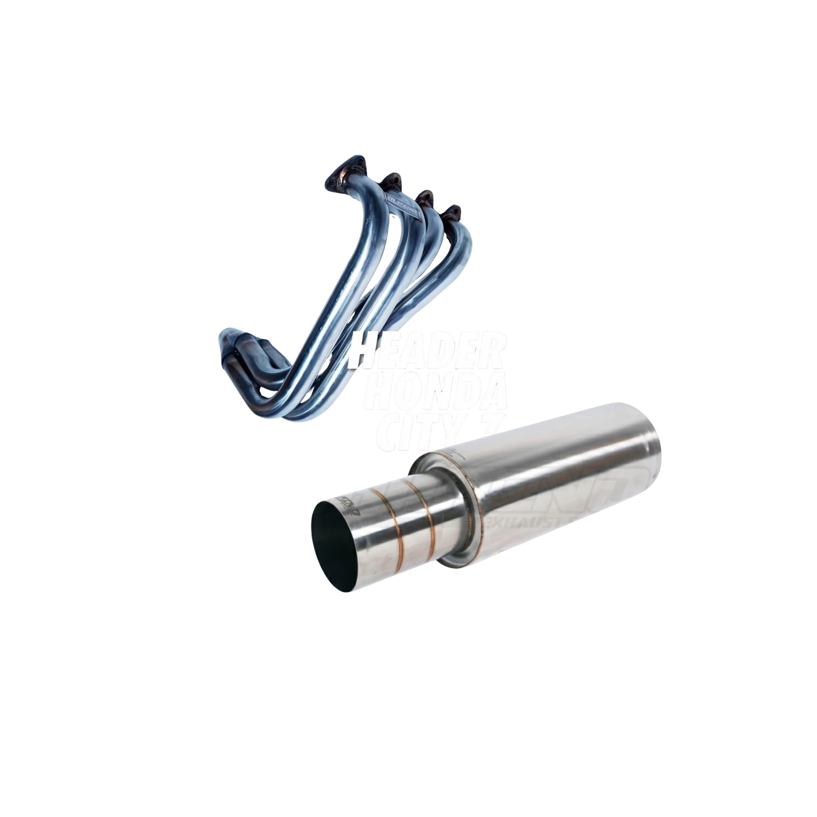 Header Honda City Z + Muffler F03